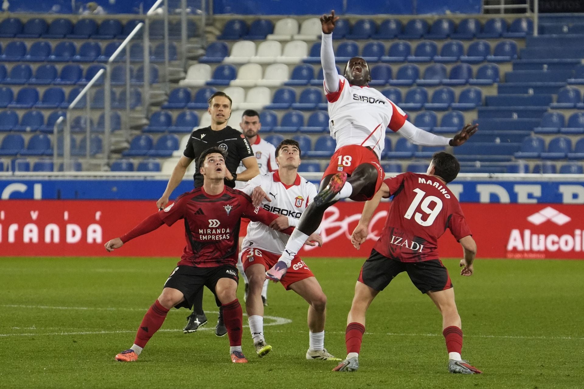 Las mejores jugadas del partido de Copa del Rey del Mirandés - Sporting ...